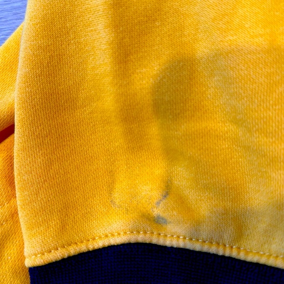 Men's Nike Hoodie Yellow Size L - Picture 6 of 7